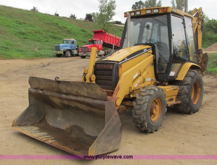 image for item L3825 1997 Caterpillar 416C backhoe