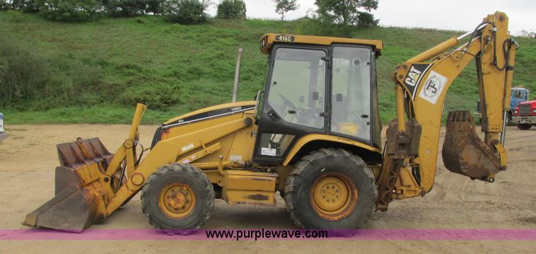 image for item L3825 1997 Caterpillar 416C backhoe