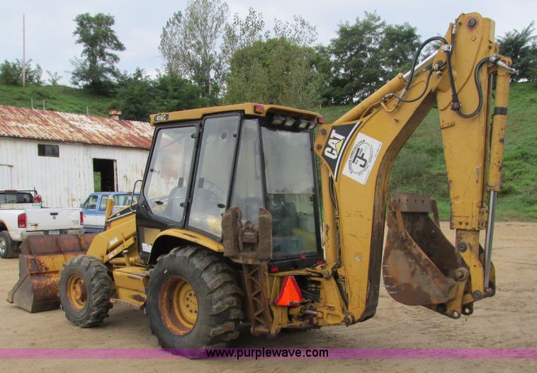 image for item L3825 1997 Caterpillar 416C backhoe