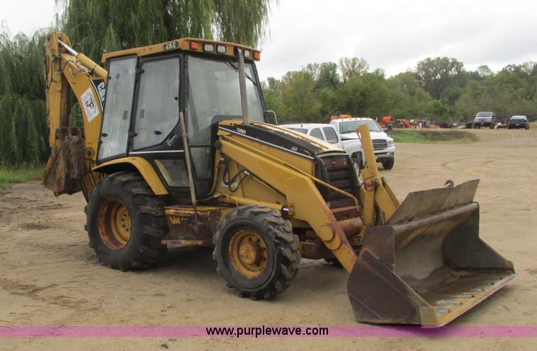 image for item L3825 1997 Caterpillar 416C backhoe
