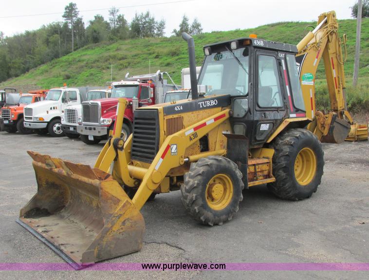 image for item L3829 1993 Caterpillar 436B backhoe