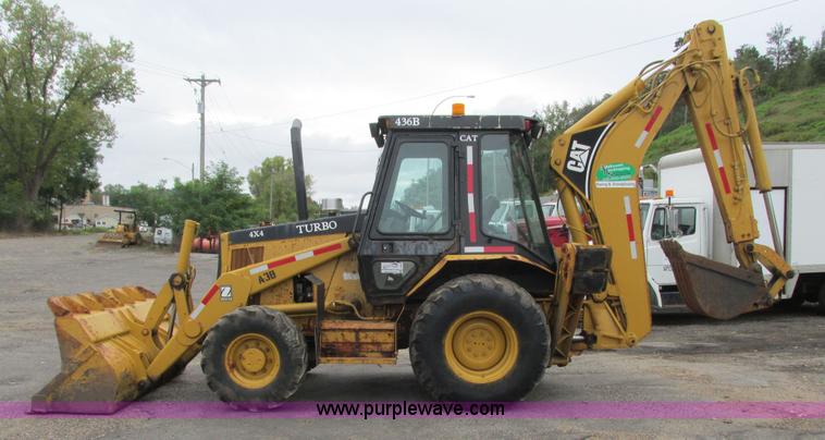 image for item L3829 1993 Caterpillar 436B backhoe