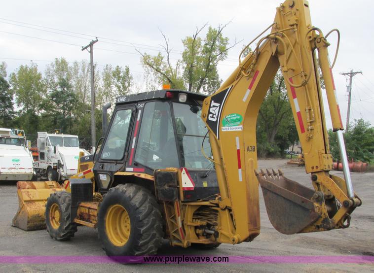 image for item L3829 1993 Caterpillar 436B backhoe