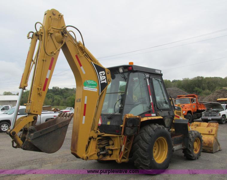 image for item L3829 1993 Caterpillar 436B backhoe