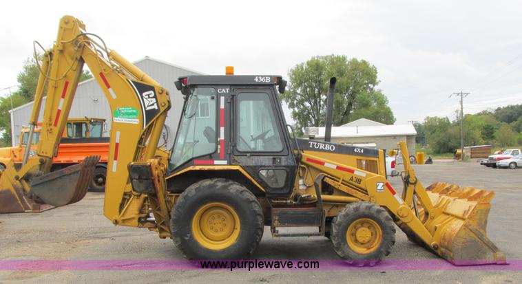 image for item L3829 1993 Caterpillar 436B backhoe