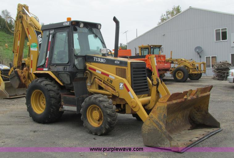 image for item L3829 1993 Caterpillar 436B backhoe