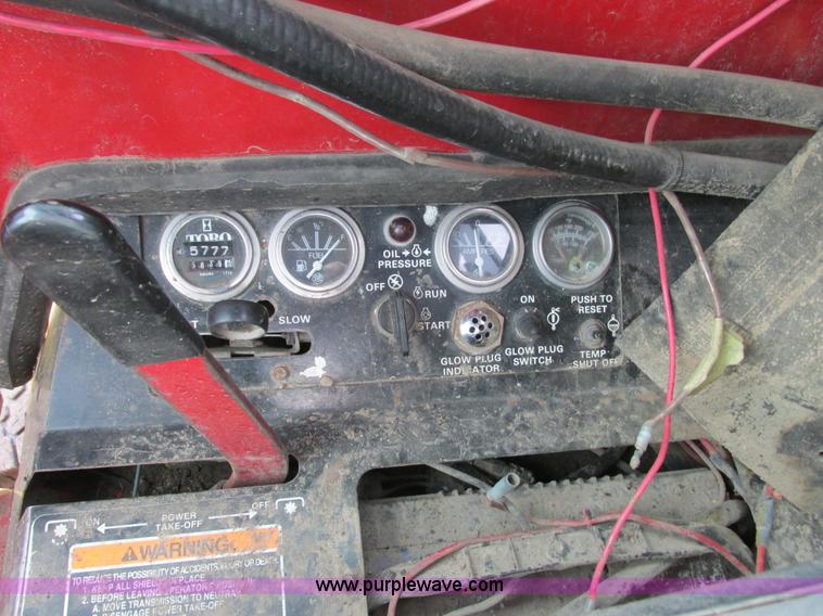 image for item L3831 Toro Groundsmasters 325-D lawn mower