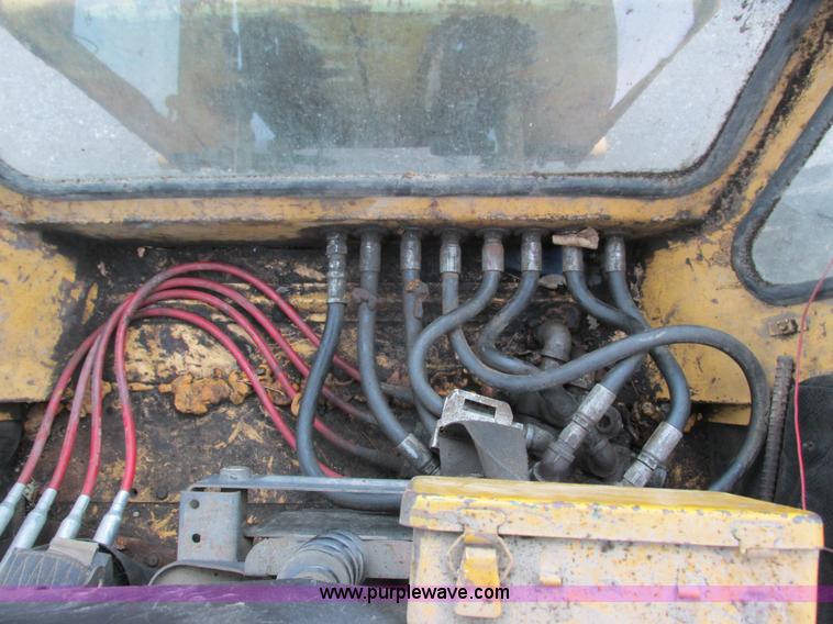 image for item L3834 Ford 555B landscape tractor