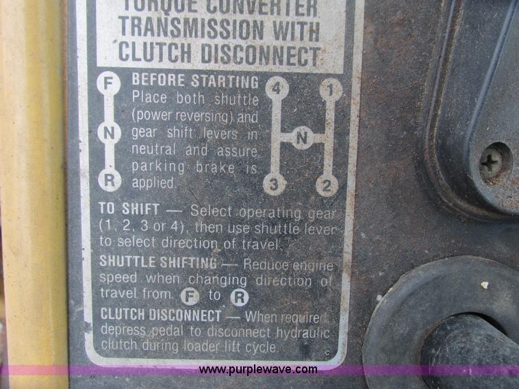 image for item L3834 Ford 555B landscape tractor