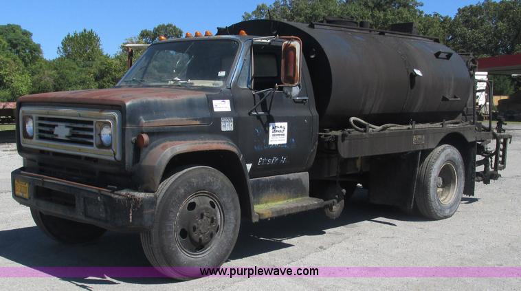 image for item L5281 1973 Chevrolet C60 oil distribution truck