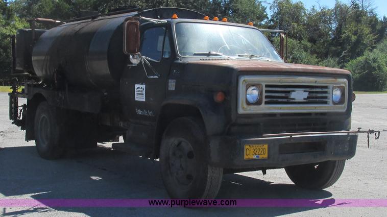 image for item L5281 1973 Chevrolet C60 oil distribution truck