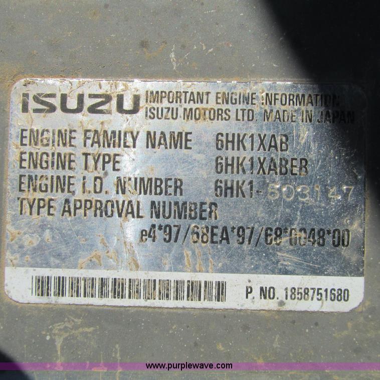 image for item L5286 2003 Link Belt 330 LX excavator