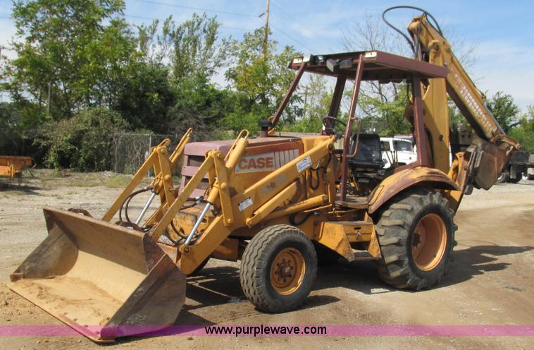 image for item L5292 1987 Case 580K backhoe