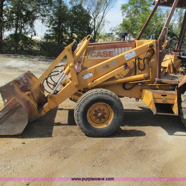 image for item L5292 1987 Case 580K backhoe