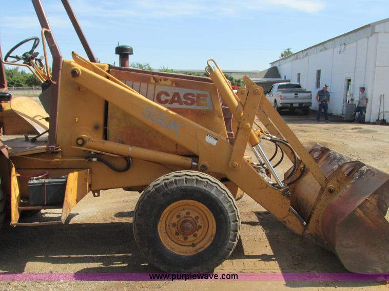 image for item L5292 1987 Case 580K backhoe