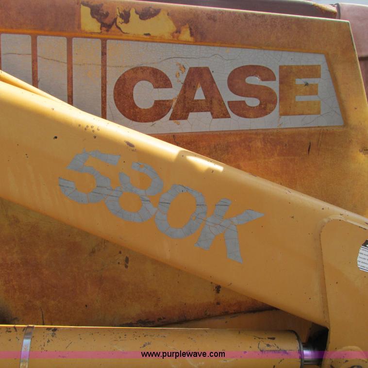 image for item L5292 1987 Case 580K backhoe