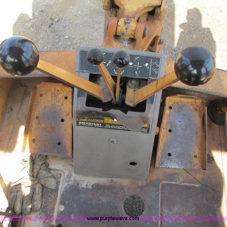 image for item L5292 1987 Case 580K backhoe