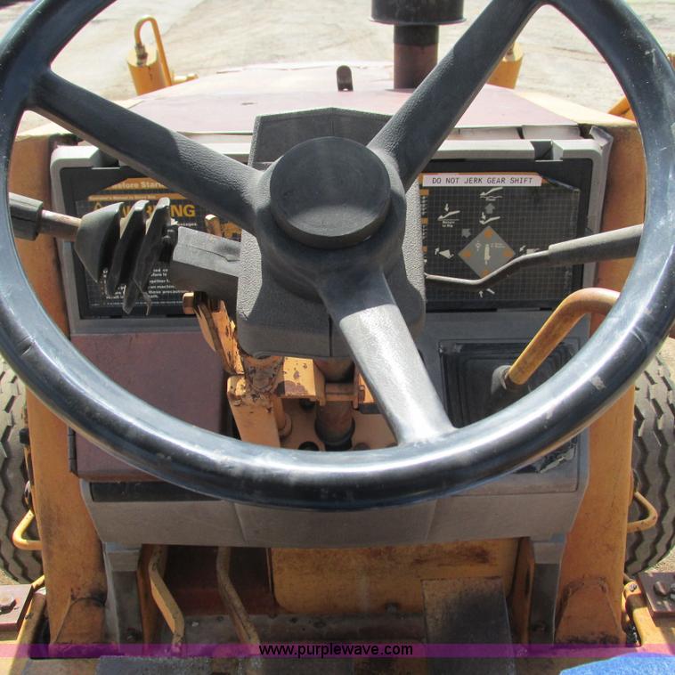 image for item L5292 1987 Case 580K backhoe