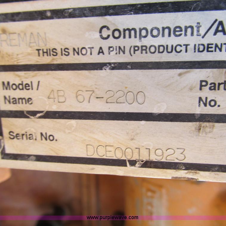 image for item L5292 1987 Case 580K backhoe