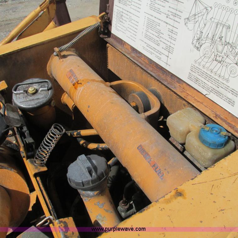 image for item L5292 1987 Case 580K backhoe