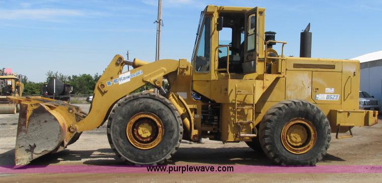 image for item L5294 1990 Kawasaki 85Z II wheel loader