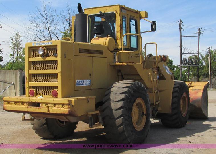 image for item L5294 1990 Kawasaki 85Z II wheel loader