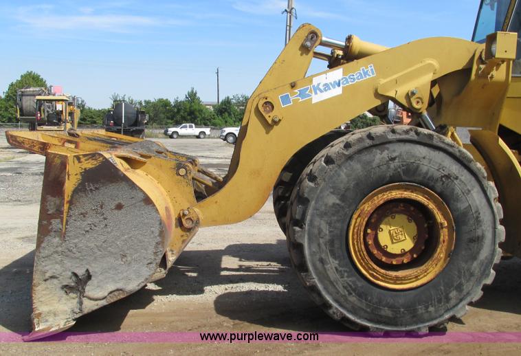 image for item L5294 1990 Kawasaki 85Z II wheel loader