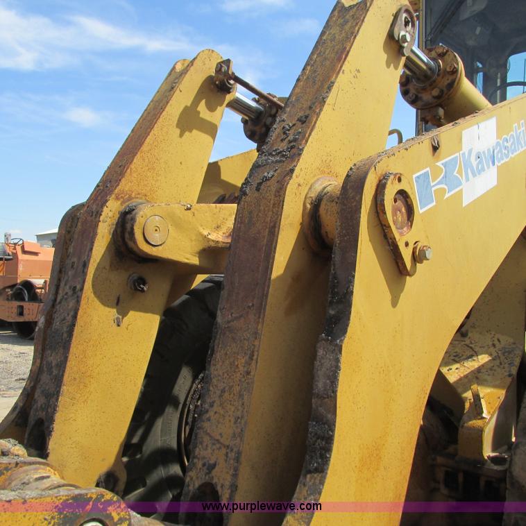 image for item L5294 1990 Kawasaki 85Z II wheel loader