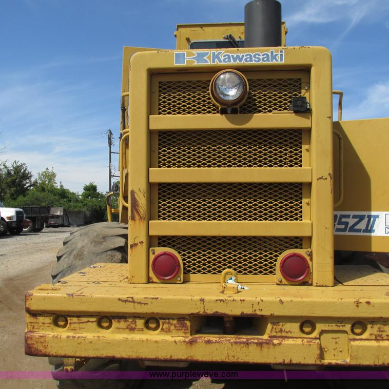 image for item L5294 1990 Kawasaki 85Z II wheel loader