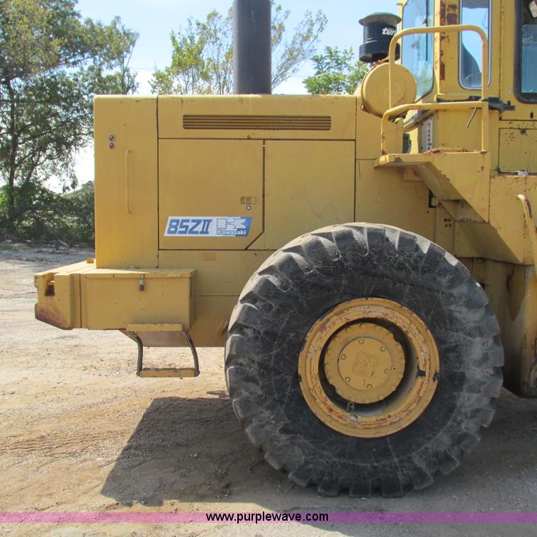 image for item L5294 1990 Kawasaki 85Z II wheel loader