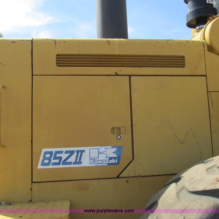 image for item L5294 1990 Kawasaki 85Z II wheel loader