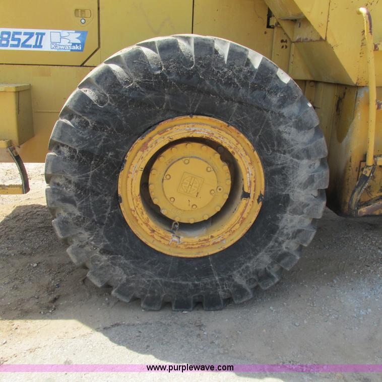 image for item L5294 1990 Kawasaki 85Z II wheel loader