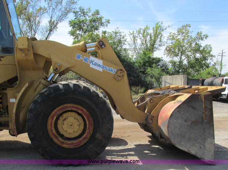 image for item L5294 1990 Kawasaki 85Z II wheel loader