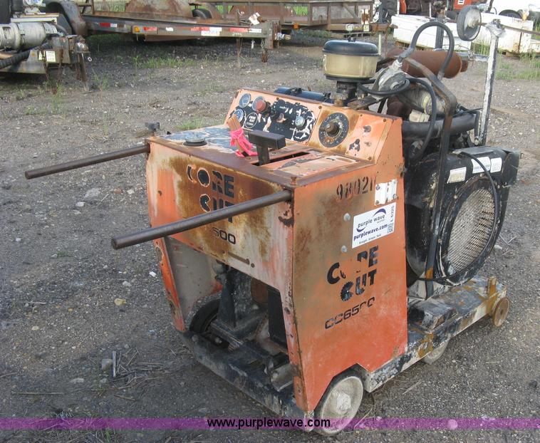 image for item L6325 Core Cut CC6500 concrete saw