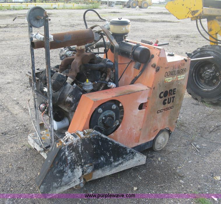 image for item L6325 Core Cut CC6500 concrete saw