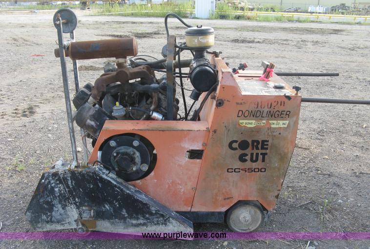 image for item L6325 Core Cut CC6500 concrete saw