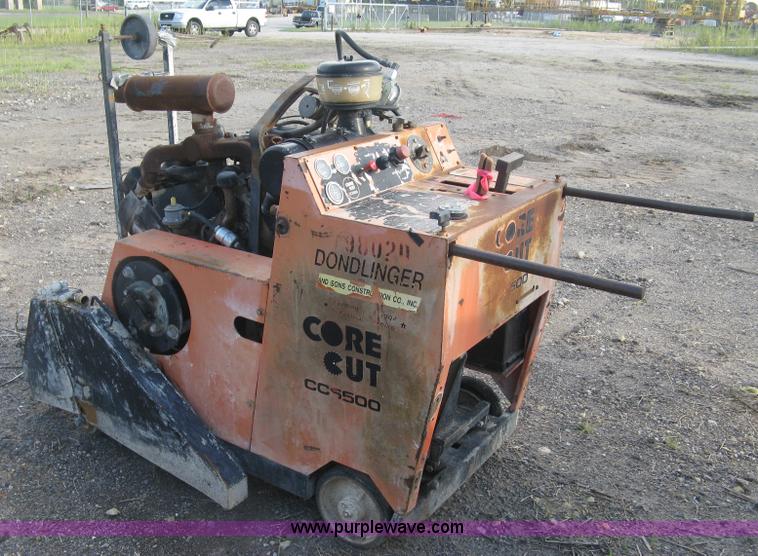 image for item L6325 Core Cut CC6500 concrete saw