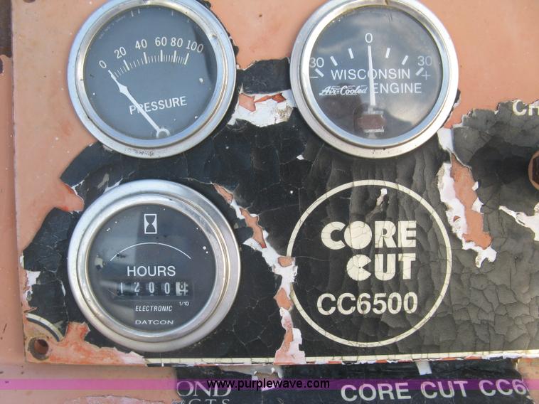 image for item L6325 Core Cut CC6500 concrete saw