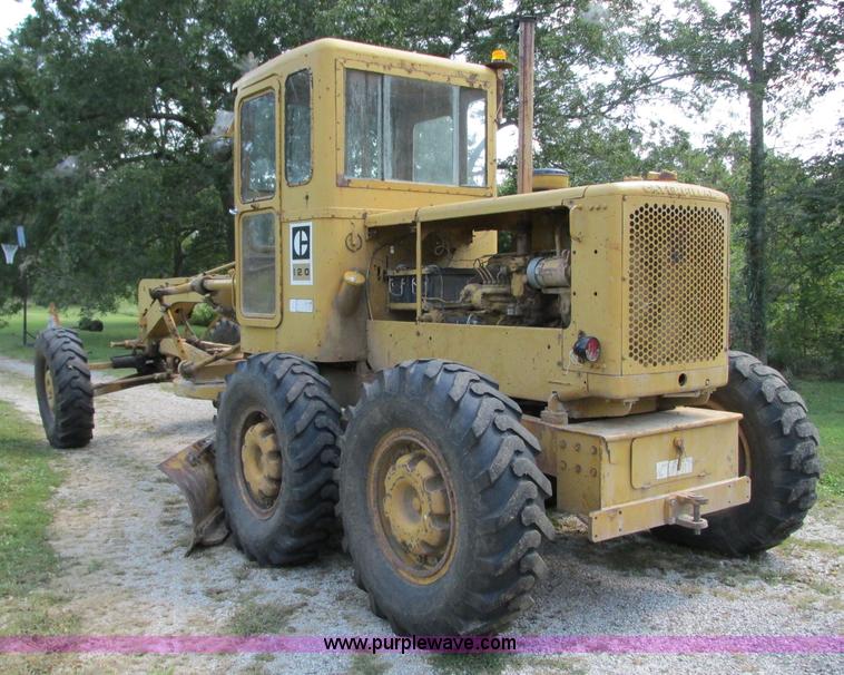 image for item R9469 1966 Caterpillar 120 ridgid frame motor grader