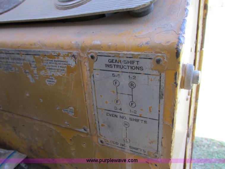 image for item R9469 1966 Caterpillar 120 ridgid frame motor grader