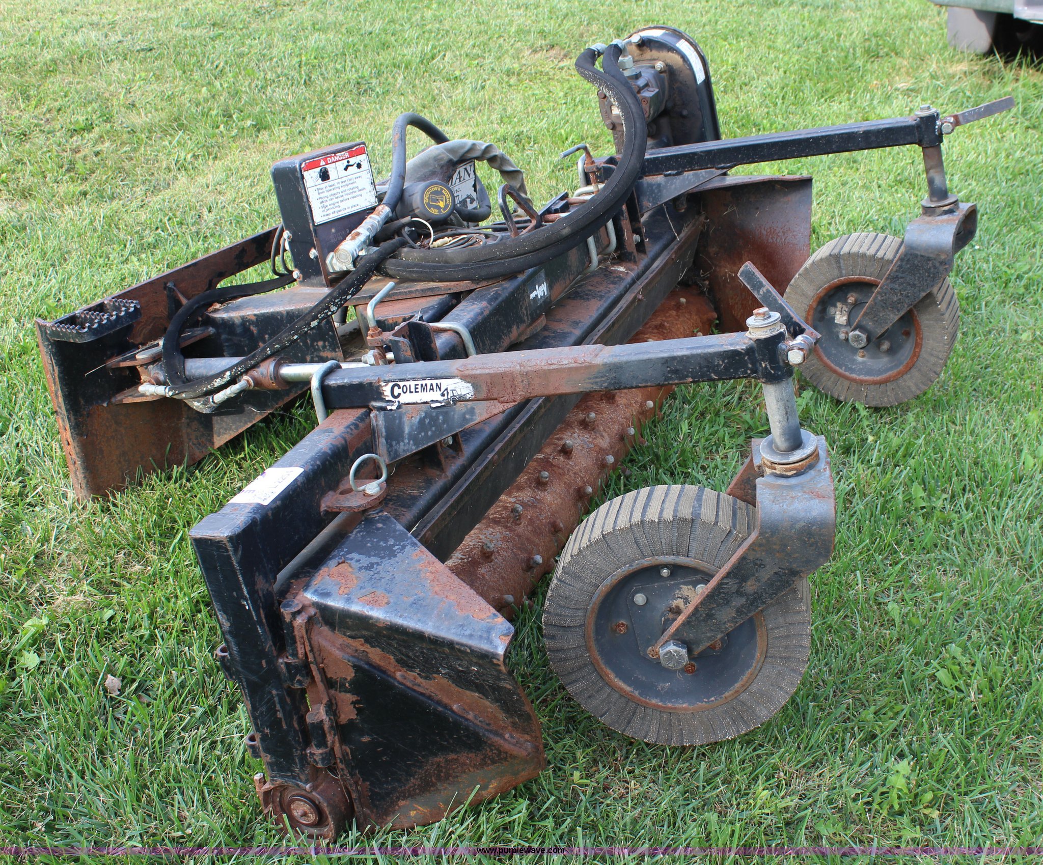 Harley rake skid steer attachment in Shawnee, KS Item L2254 sold