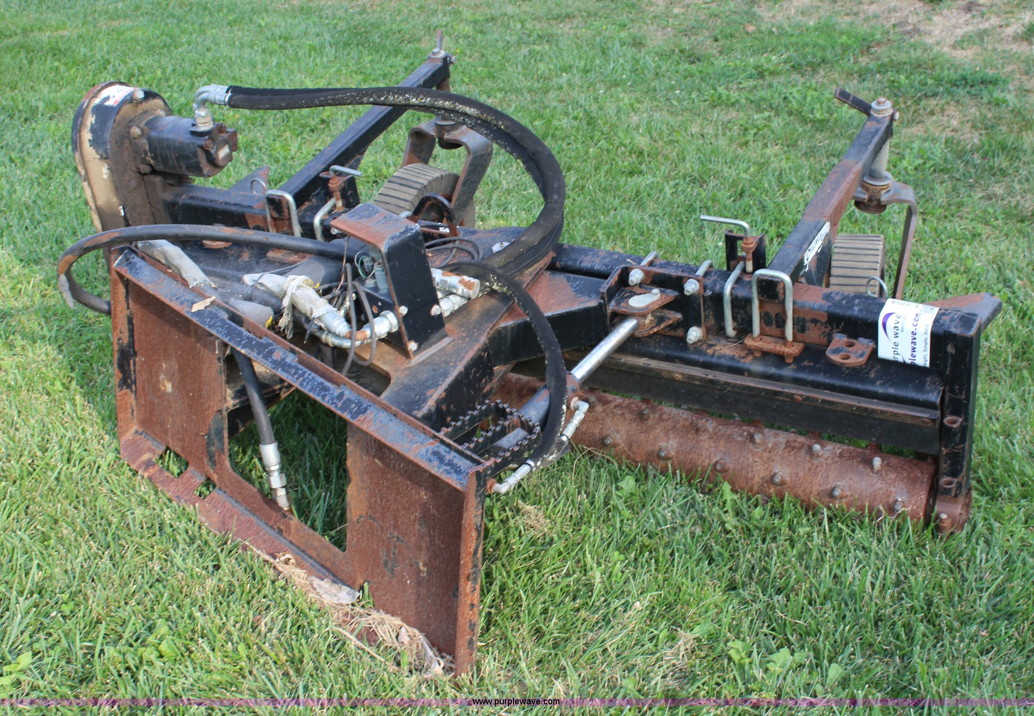 Harley rake skid steer attachment Item L2254 selling at SOLD! October