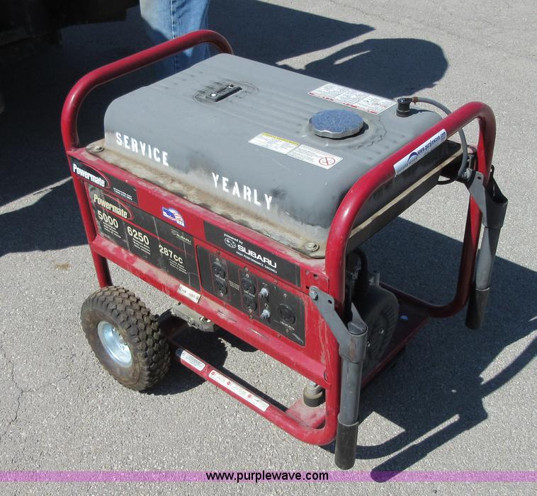 image for item BB9202 Powermate 5000 generator