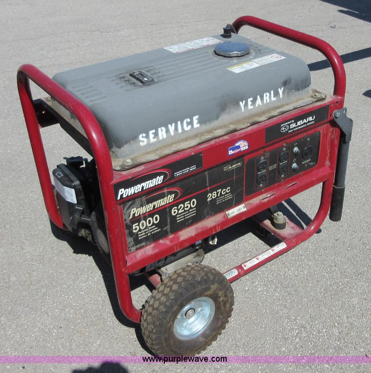 image for item BB9202 Powermate 5000 generator