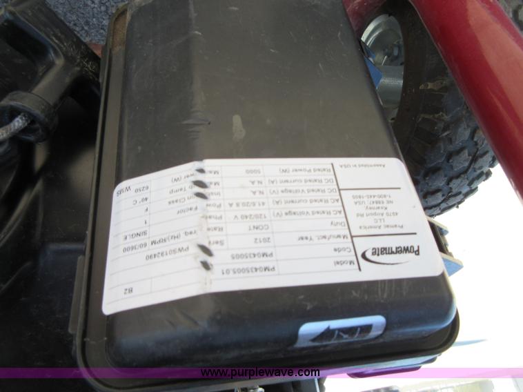 image for item BB9202 Powermate 5000 generator