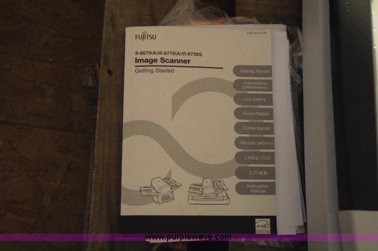 image for item BL9870 Fijitsu FI-6770 image scanner