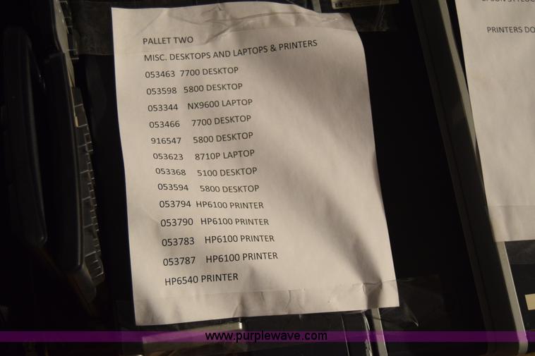 image for item BL9874 Assorted computers and printers