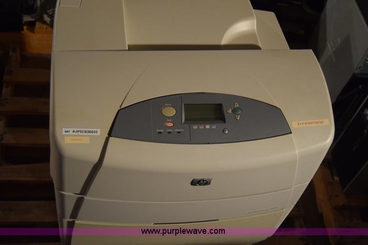 image for item BL9875 HP Color LaserJet 5550N printer