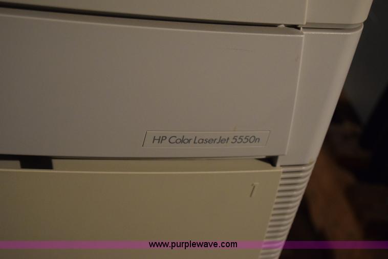 image for item BL9875 HP Color LaserJet 5550N printer