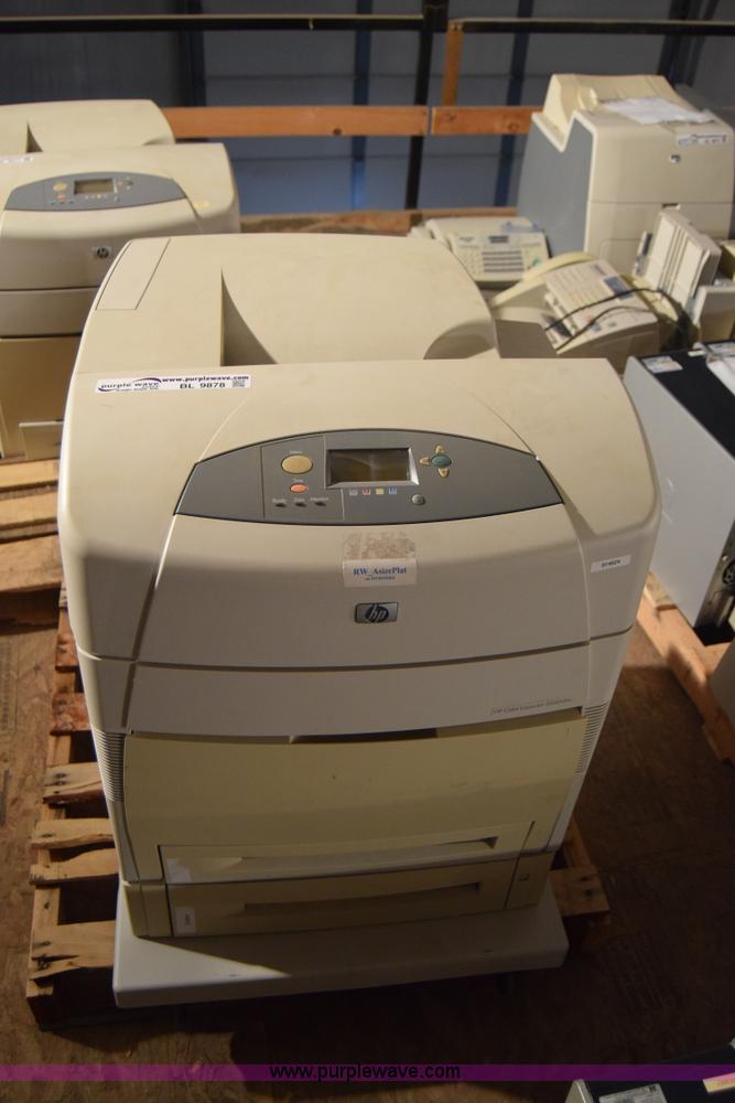 image for item BL9878 HP Color Laser Jet 5550DTN printer